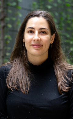 a woman smiling for a photo